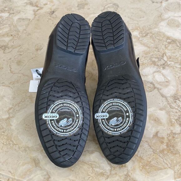 NWT GEOX Respira  Symbol Man Leather Sneaker Shoes - Picture 9 of 11